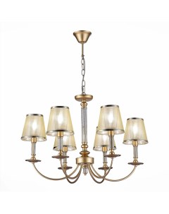 Люстра подвесная vinci sle1115 203 06 золотой St luce