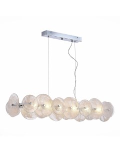 Люстра подвесная elsa sl1658 113 12 бежевый 1 см St luce