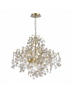 Люстра подвесная ravello sl1650 303 08 золотой St luce