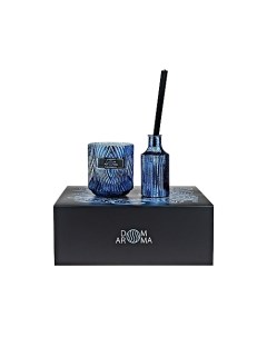 Подарочный набор Бамбуковый лес свеча диффузор Dom aroma