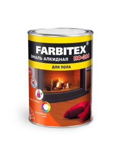 Эмаль алкидная ПФ 266 желто коричневый 10 0 кг Farbitex