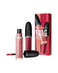 Набор для губ Kiss It Twice Powder Kiss Liquid Duo Best Sellers Mac