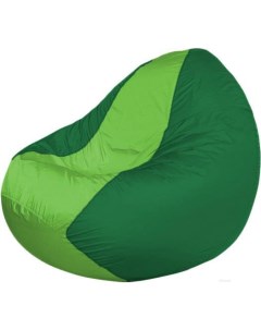 Кресло мешок кресло Classic К2 1 63 салатовый зеленый Flagman