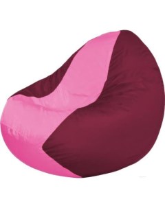 Кресло мешок кресло Classic К2 1 248 розовая бордовый Flagman