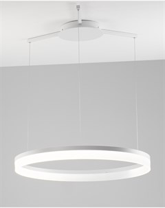 Светодиодная подвесная люстра moderli v1722 pl via led 50w белый 80x120x80 см Stoolgroup