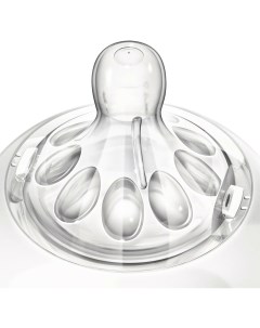 Бутылочка для кормления Natural 125 мл 2 шт SCF690 27 и набор сосок Natural 2 шт SCF042 27 Philips avent