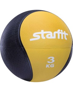 Медицинбол Pro GB 702 3кг желтый Starfit