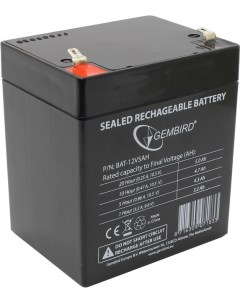 Аккумулятор для ИБП BAT 12V5AH Gembird