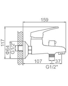 Смеситель L3013 Ledeme