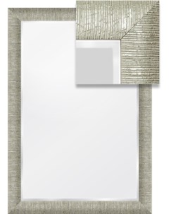 Зеркало в раме 1000 700мм серебро 10с М 007 Алмаз-люкс