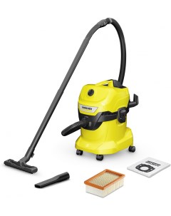 Строительный пылесос WD 4 V 20 5 22 1 628 201 0 Karcher