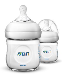 Бутылочка для кормления Natural 2 0 пластик SCF030 27 Philips avent