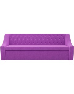 Кухонный диван Мерлин микровельвет фиолетовый Mebelico