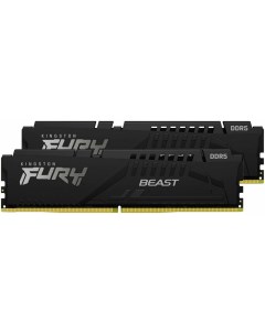 Оперативная память FURY Beast 2x32GB DDR5 4800MHz KF548C38BBK2 64 Kingston