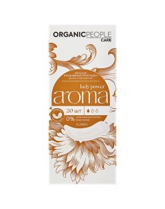 Прокладки ежедневные ароматизированные Lady Power AROMA Classic Organic people