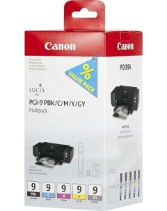 Картридж для принтера PGI 9 PBK C M Y GY 1034B013 Canon