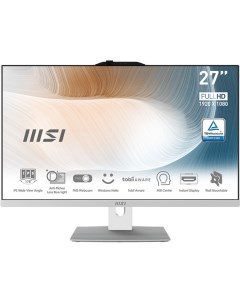 Моноблок Modern AM272P 12M 262XRU белый 9S6 AF8212 262 Msi