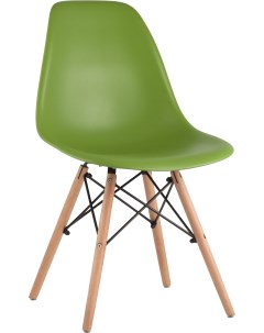 Стул Eames DSW зеленый 8056PP GREEN Stool group