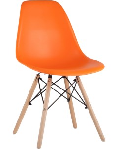 Стул Eames DSW оранжевый 8056PP ORANGE Stool group