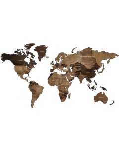 Панно Карта мира XL 3149 Woodary