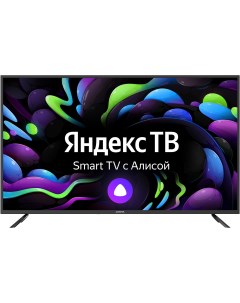 Телевизор DM LED55UBB31 Яндекс ТВ черный Digma