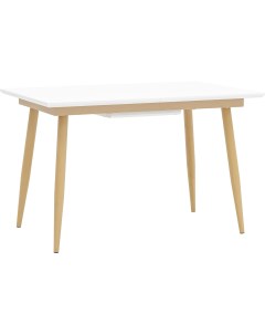 Стол обеденный Стокгольм раскладной белый DT 1706 120 DUAL Stool group