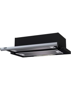 Кухонная вытяжка Kamilla slim 600 black inox 2 мотора Krona