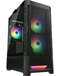 Корпус Airface RGB CGR 5ZD1B AIR RGB без БП Black 385ZD10 0004 Cougar