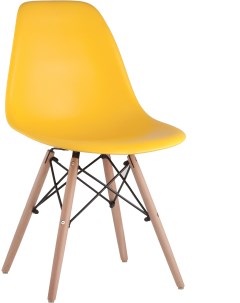 Стул Eames DSW желтый 8056PP YELLOW Stool group