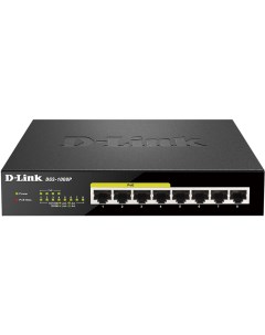 Коммутатор DGS 1008P F1A D-link