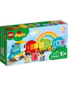 Конструктор DUPLO Поезд с цифрами учимся считать 10954 Lego