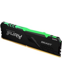 Оперативная память FURY Beast RGB 16GB DDR4 PC4 25600 KF432C16BB1A 16 Kingston