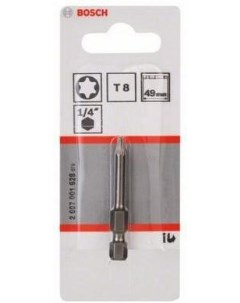 Бита Torx Extra Hart Т8 49 мм 2 607 001 628 Bosch