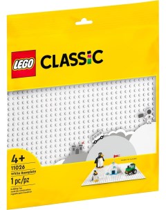 Конструктор Classic Белая базовая пластина 11026 Lego