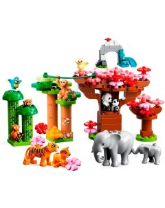 Конструктор Duplo Town Wild Animals of Asia 10974 Lego