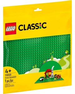 Конструктор Classic Зеленая базовая пластина 11023 Lego