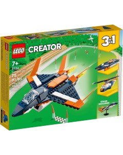 Конструктор Creator Supersonic jet 31126 Lego