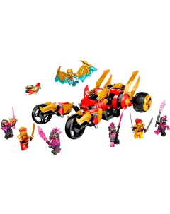 Конструктор Ninjago Kais Golden Dragon Raider пластик 71773 Lego