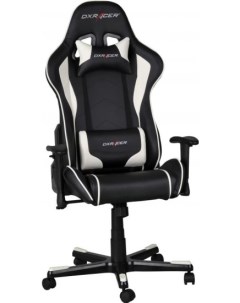 Офисное кресло Formula черный белый OH FE08 NW Dxracer