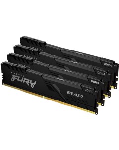 Оперативная память FURY Beast 4x8GB DDR4 PC4 28800 KF436C17BBK4 32 Kingston