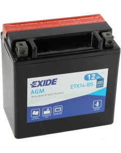 Аккумулятор ETX14 BS 12 А ч Exide