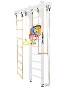 Спортивный комплекс Wooden Ladder Ceiling Basketball Shield 6 стандарт жемчужный Kampfer