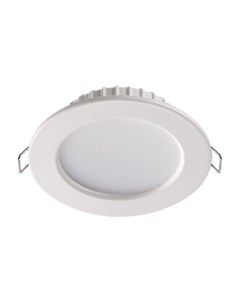 Светильник светод встр круг LUNA 358028 7Вт 4100К IP20 LED белый Novotech