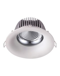 Светильник светод встр круг GLOK 358025 20Вт 4100К IP20 LED белый Novotech