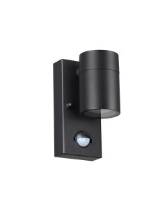 Светильник настенный с датч движ MOTTO 4389 1W 7Вт GU10 IP44 LED черный Odeon light