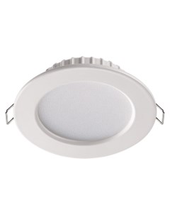 Светильник светод встр круг LUNA 358029 10Вт 4100К IP20 LED белый Novotech