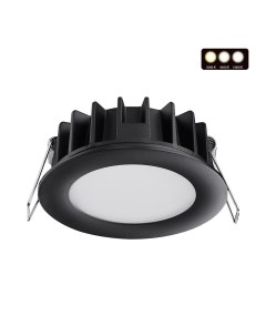 Светильник точ LANTE 358948 10Вт 3000 4000 6000К IP20 LED черный Novotech