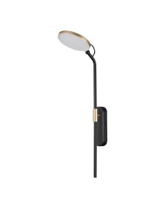 Светильник настенный REDMOND 4297 7WL 7Вт 3000К IP20 LED черный Odeon light