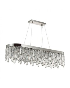 Светильник подвесной DAKISA 4985/12 хром/хрусталь (12*40Вт, E14) Odeon light