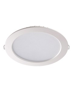 Светильник светод встр круг LUNA 358030 15Вт 4100К IP20 LED белый Novotech